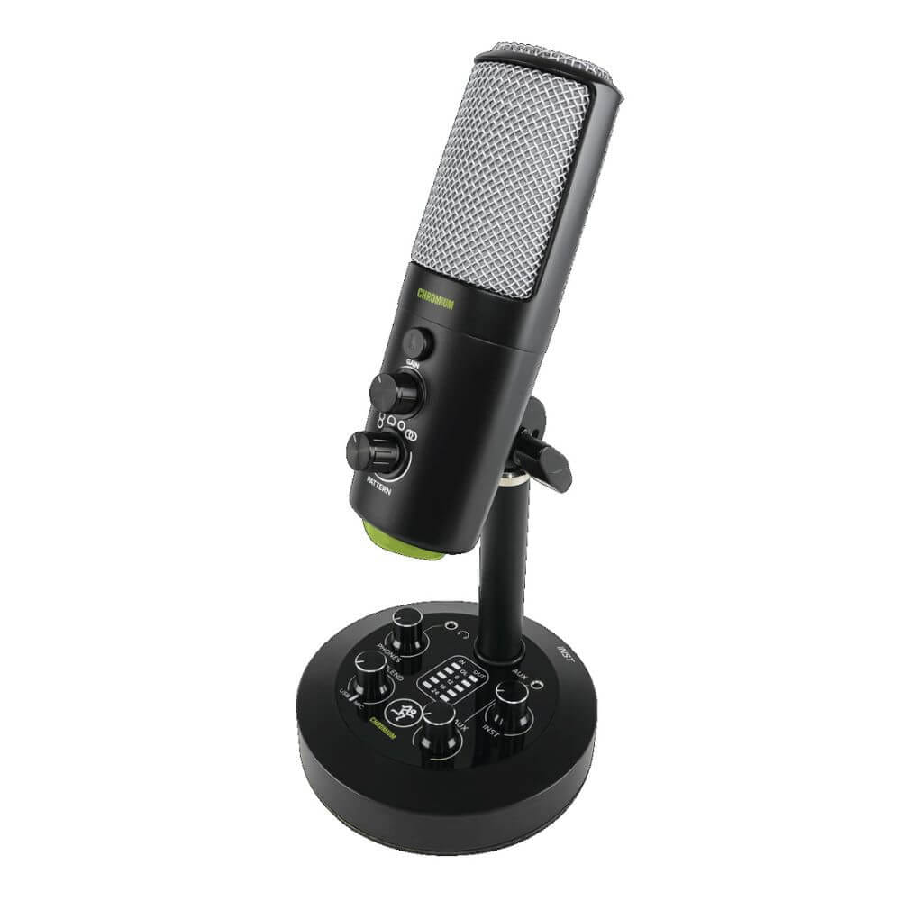 ไมโครโฟนคอนเดนเซอร์ MACKIE CHROMIUM USB MICROPHONE